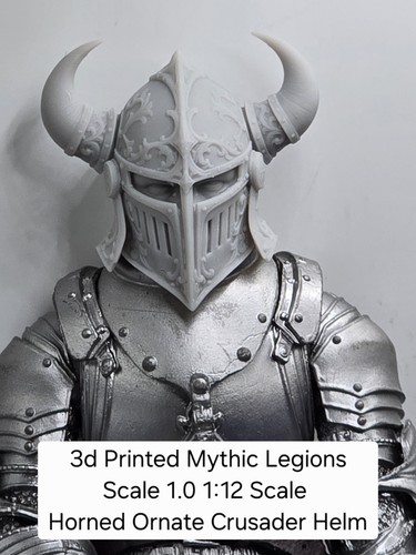 Printed horned ornate - 3d,