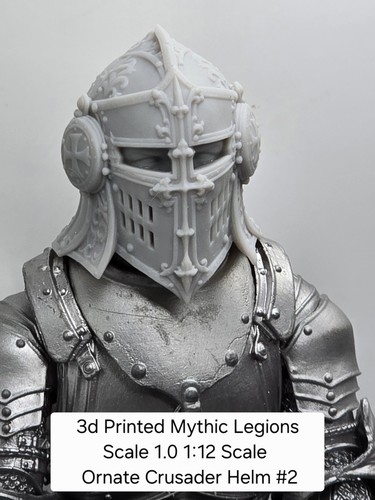 Printed ornate crusader - printed,