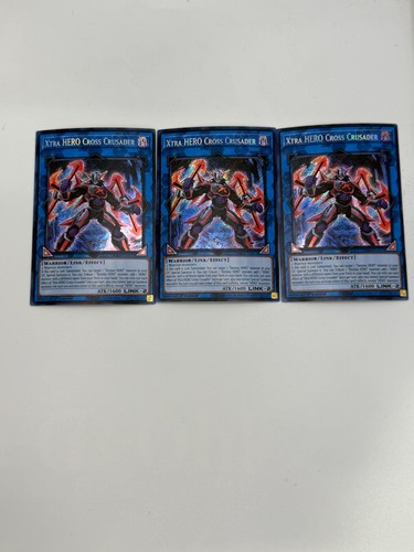 Yugioh xtra hero cross - 3x,